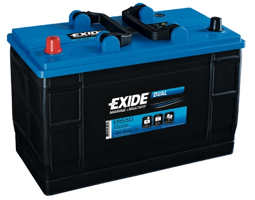 EXIDE DUAL Exide Dual 12V 115Ah 760A ER550